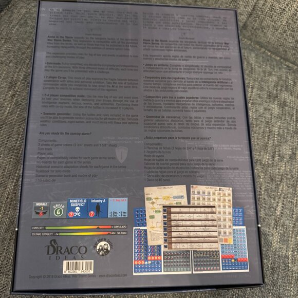 Alone in the Storm: Solo Play Expansion for War Storm Series (open, unpunched) - Picture 6 of 15